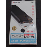 Cargador Portatil Power Bank Aitech Pj0092 22.5w 10000mah 