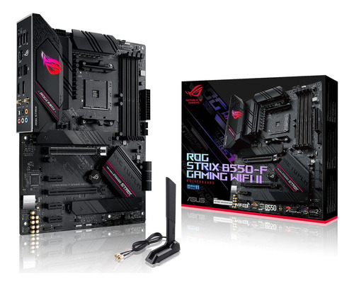 Tarjeta Madre Asus Rog Strix B550-f Gaming Wifi Ii Am4 Ddr4