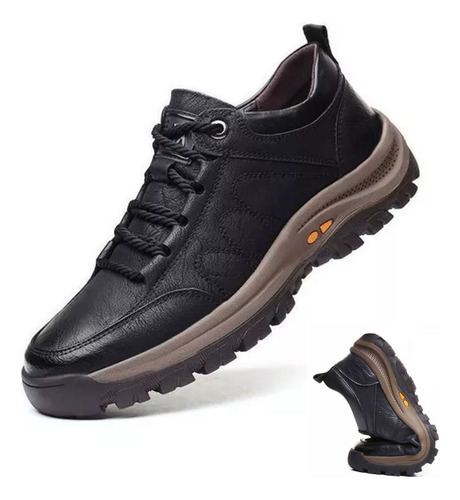 Zapatos De Piel Sintética Antideslizantes Para Hombre, Zapat