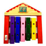 Xilofone Casa Jog Vibratom Musicalização Infantil Marimba
