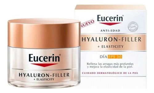 Eucerin Crema Facial De Dia Hyaluron Filler Anti Edad Fps 30