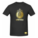 Playera Chivas Guadalajara Liga Mx Modelo Gold