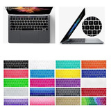 Protector De Teclado Macbook Pro Touch Bar Español Silicona