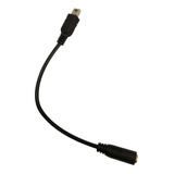 Mini Usb Al Cable De 3.5mm Mic Adaptador De Micrófono Cable