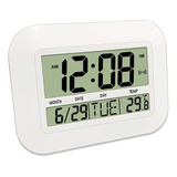 Reloj De Pared Digital Lcd Con Fecha De Temperatura