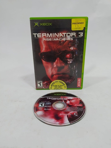 Terminator 3 Rise Of The Machines - Xbox Clasico 