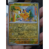 Cartas Pokemon Pikachu Reverse Holo Paldea Evolved