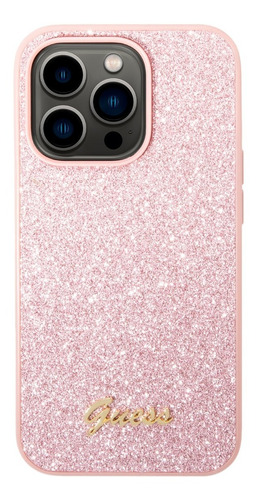 Funda Guess Glitter Flakes Compatible Con iPhone 14 Pro Max