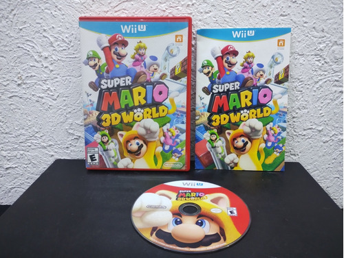 Super Mario 3d World Wii U Nintendo Completo Usado Original