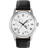 Reloj Orient Ra-ak0008s10b Acero Inoxidable Automático Ja Color De La Correa Negro Color Del Fondo Blanco