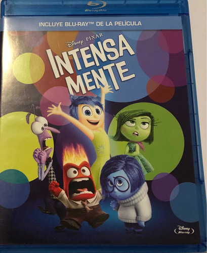 Bluray Intensamente Disney Latino Usado