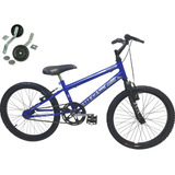 Bicicleta Infantil 5 A 8 Anos Aro 20 + Rodinha Lateral