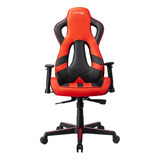 Cadeira Gamer Mx11 Giratoria Preto E Vermelho - Mymax