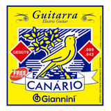 Kit 3 Encordoamento Guitarra Giannini Canario 009 Gesgt9