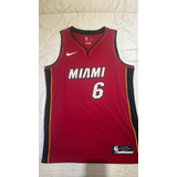 Camiseta Miami Heat Lebron James 6 Nike