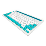 Teclado Sem Fio Bluetooth Oex Tc-502 Slim, Suporte Integrado