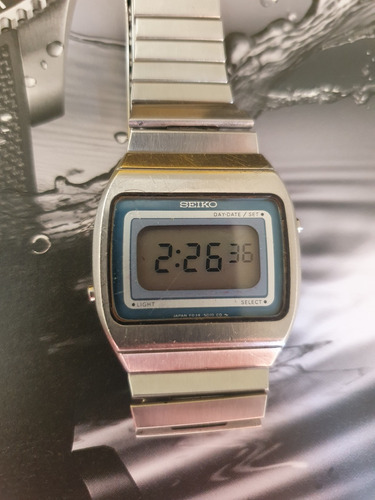 Antiguo Reloj Digital Seiko