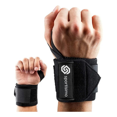 Muñequeras Sportisimo Levantamiento Pesas Guante Correas Gym | MercadoLibre