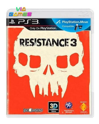 Resistance 3 Ps3 Midia Fisica