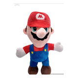 Super Mario Bros Peluche Mario 26 Cm Lavable En Lavarropas