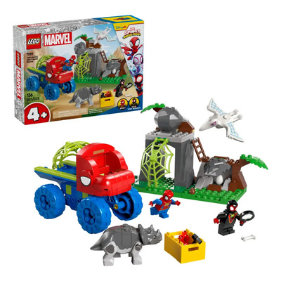 Lego Veículo Marvel Equipe Spidey Dino Ao Resgate 11199 | Parcelamento sem juros