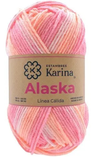 Estambre Alaska Matizado Ovillo De 100grs. Estambres Erika | MercadoLibre