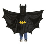 Disfraces De Halloween Niños Bat Capas Superhéroe Cosplay Actuación Disfraces