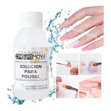 Solucion Polygel Cherimoya Uñas Esculpidas Manicuria