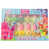 Set 12 Pinta Uñas Pelable Para Niñas Pinturas De Uñas Z204