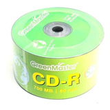 Cd-r Greenmaster Virgen 50 Pzas