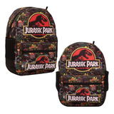 Bolsa Escolar Masculina Dinossauro Jurassic Park Resistente