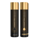  Kit Shampoo E Condicionador Sebastian Dark Oil 250ml