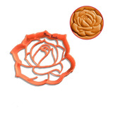 Rosa, Flor. Pétalos. Moldes Cortante Masas Cookies Galletas