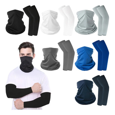 PBCOWASN®Bandana Y Mangas Deportivas Para Brazo Moto Sol Uv, 6 Pares Color Colores Mezclados | MercadoLibre