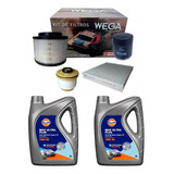 Kit De Filtros + Aceite Gulf Semi 10w40 Toyota Hilux 2.5/3.0