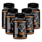 Kit 5x Anabolic Testo Max Energy 120 Cápsulas