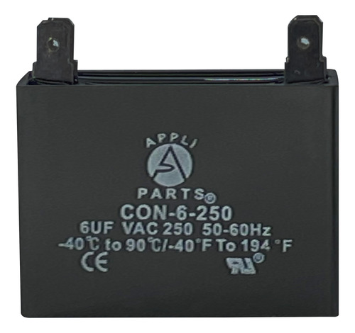 Appli Parts Condensador Capacitor De Ventilador 6 Mfd (