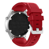 Pulseira Confort Compatível Com Colmi P71 E Fossil Bq1051 Cor Vermelha