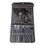 Kit Cortauñas Set Manicure Pedicure Accesorios Acero Estuche