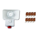 Alarma Comunitaria 30w + 8 Controles Alta Potencia  + Envio