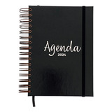 Agenda 2024 Diaria Ariane 15 X 21 Un Dia Por Hoja Negra 