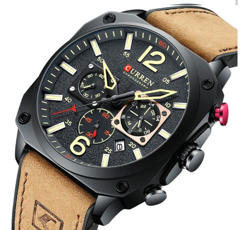 Reloj Curren Lujo Deportivo Elegante Hombre + Obsequio