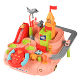 Juego De Coches De Carreras Montessori De Regalo Para Niños,