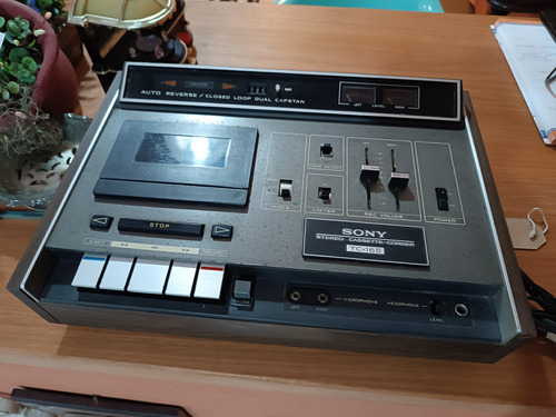 Tape Deck Cassette Sony Tc-165