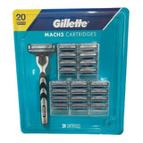 Gillette Mach3 Recargas Lâminas