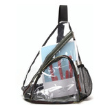 Mochila Cruzada De Pvc Transparente K