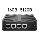  Appliance Pfsense Firewall 16gb/512 J4125 4m 4 Rede 2,5 Gig