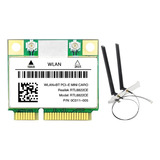 Placa Wifi Rtl8822ce Com Antena 1200mbps 2.4g+5ghz 802.11ac