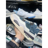 Tenis Botas Jd4 Retro Azul Vino Espc 4 Original + Envgts