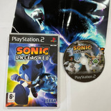 Jogo Sonic Unleashed Ps2 Com Capa+poster